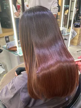 ロング カラー MINXplus 🎀 大久保良桜のヘアスタイル