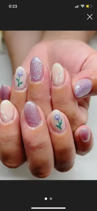 ネイル Nail華所属・武藤 理恵のネイルデザイン