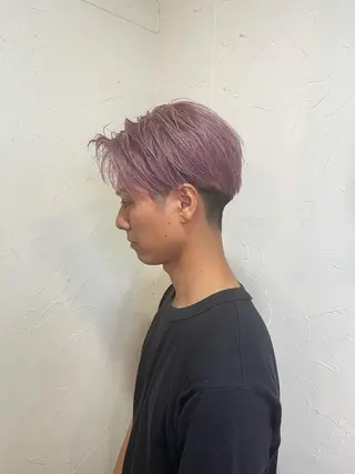 カラー メンズ 韓国ヘア🫧艶カラー 🫧髪質改善/オオヤのヘアスタイル