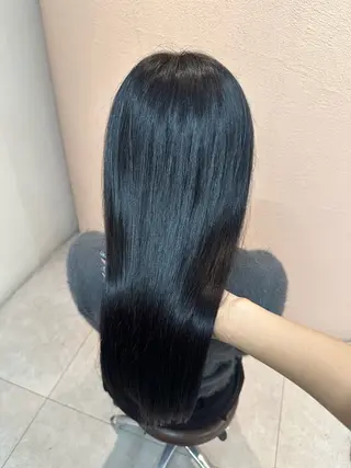 ロング 韓国ヘア🦢🖤 Sayumiのヘアスタイル