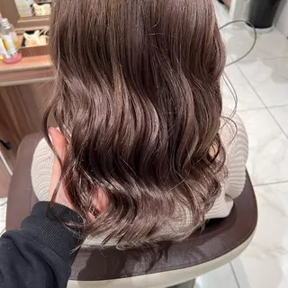 セミロング カラー ヘアアレンジ flammeum 沼津【フラミューム】所属・小白井 由美のヘアスタイル