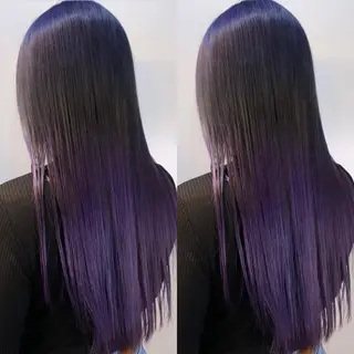 ロング 🤍🤍韓国ヘア おたけ🤍🤍のヘアスタイル