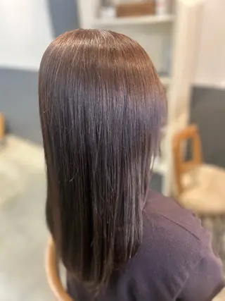 セミロング カラー lolonois/ tomomiのヘアスタイル