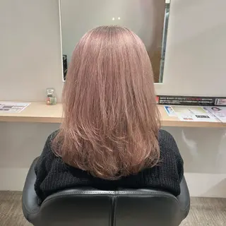 ミディアム カラー 🕊️寺畑陽依 🕊️のヘアスタイル