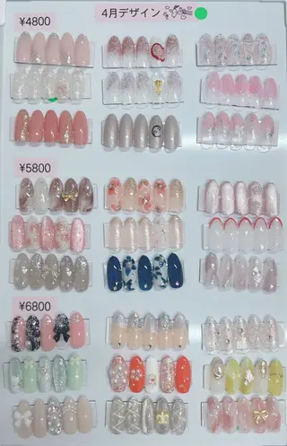 ネイル Beauty Salon Ace（ネイルサロン　エース）所属・池袋フィルイン Ace♡長さだしのネイルデザイン