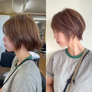 ショート gisele所属・小山 一之のヘアスタイル