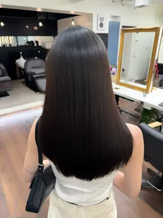 セミロング YUTA/艶髪/髪質 改善/メンズカットのヘアスタイル