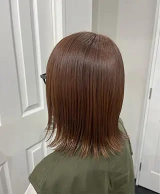 ミディアム カラー ♱地雷カラー♱ウルフ ♱ 藍衣 ♱のヘアスタイル