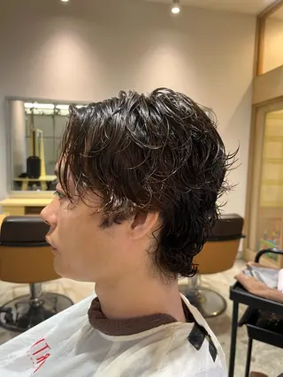 パーマ メンズ men's パーマ特化のヘアスタイル