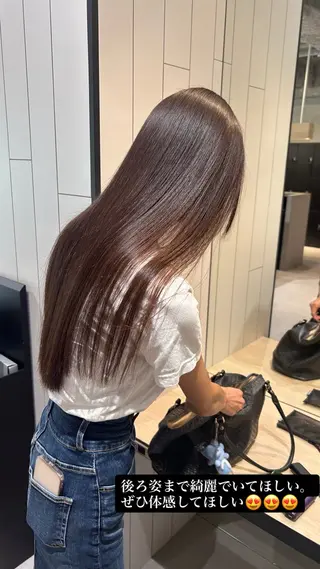 ロング 渋谷 OXY所属・艶髪ケア特化♦️ ありさのヘアスタイル