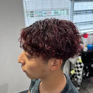 メンズ フェザーパーマ職人 🪽yutoのヘアスタイル
