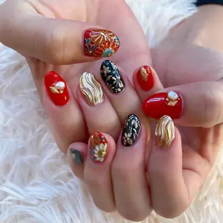 ネイル plunail mikiのネイルデザイン