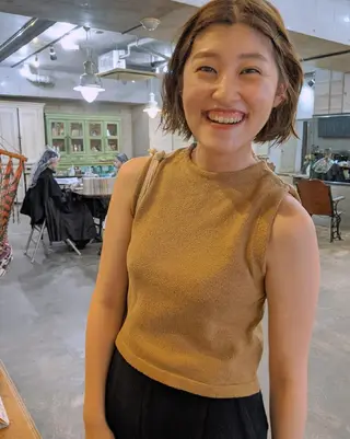 ショート ヘアアレンジ 南堀江 möwen ( メーヴェ )所属・mowen RUIのヘアスタイル