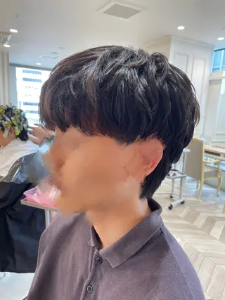 ショート パーマ メンズ レディースモデル 募集中🌟Reinaのヘアスタイル