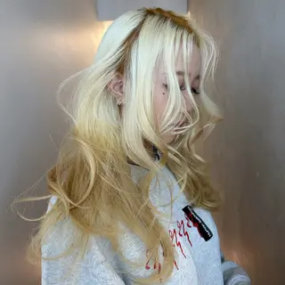 カラー ハイトーン特化 pepe🎀のヘアスタイル