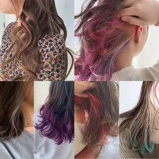 カラー fio マナミのヘアスタイル