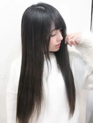 ロング カラー .. meiのヘアスタイル