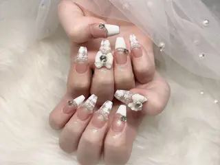 ネイル ETERNA Nail 銀座店【パラジェル/フィルイン/チップ長さだし/マグネット/ニュアンス】所属・ア カリのネイルデザイン