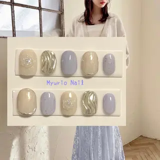 ネイル Sympa 𝓜iwako🐰ᩚのネイルデザイン