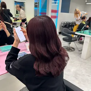 カラー ️🩷ハイトーン特化 RYUGA️🩵のヘアスタイル