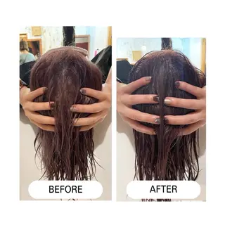 白髪ケアBAUM さなのヘアスタイル