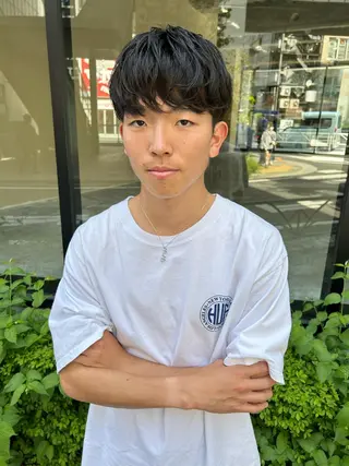 ショート メンズ charme所属・💈メンズカット ✂︎伊藤大輝💈のヘアスタイル