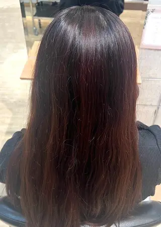 ロング カラー i.+SAPPORO所属・艶カラー♡ ゆうかのヘアスタイル