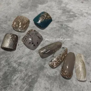 ネイル private salon　ponのネイルデザイン