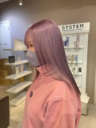 ロング カラー beleza所属・💞ツヤ髪カラー💞 KAHOのヘアスタイル