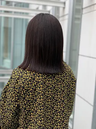 ミディアム パーマ ヘアアレンジ BRAIDS💎愛子 大人ハイライト💎のヘアスタイル