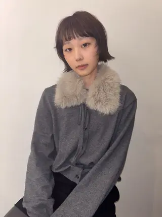 ショート ななみ/yew /カラーモデル募集中のヘアスタイル