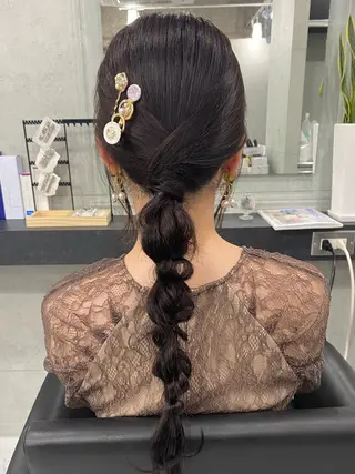 ヘアアレンジ Endearing所属・Endearing 北澤那未🌟銀座のヘアスタイル