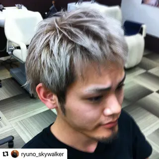 ミディアム カラー メンズ 🩷Eny terrace🩷のヘアスタイル