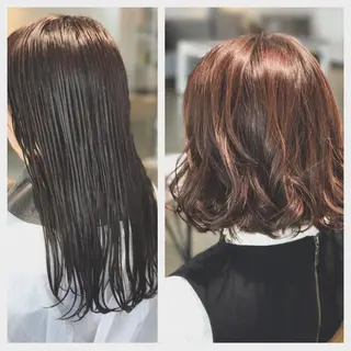 ミディアム カラー 🌈ディレクター🌈 徳松優希のヘアスタイル