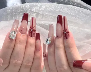 ネイル By moonネイル 🌷ワンホン/韓国風のネイルデザイン