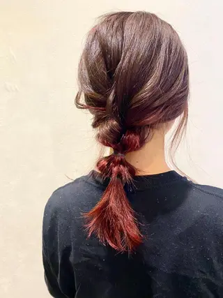 ロング Strawberry所属・原田 志保のヘアスタイル