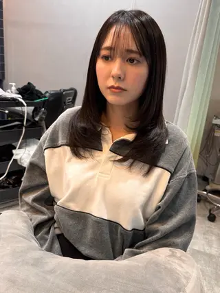 セミロング コロレ所属・赤松 孝亮のヘアスタイル