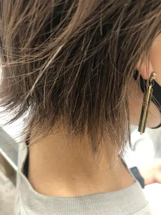 ショート カラー 💎エクステ専門店 BIZE梅田🇰🇷のヘアスタイル