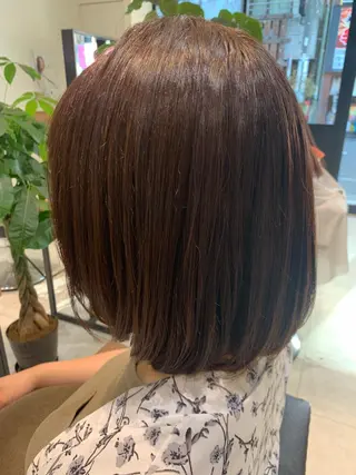 ミディアム 近 紗理奈のヘアスタイル