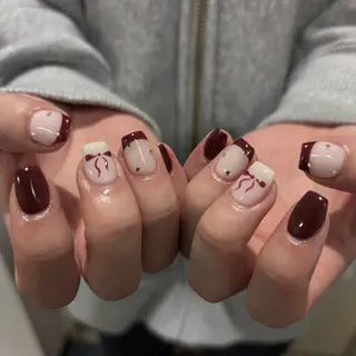 ショート minuit RIO🪽のネイルデザイン