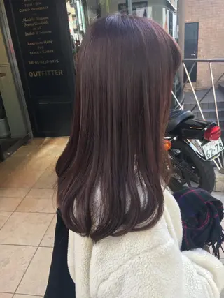 ロング カラー 北條 優輝のヘアスタイル