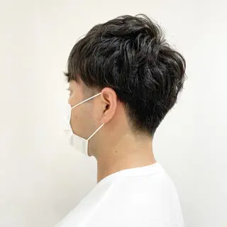 ショート パーマ メンズ Zina渋谷エリア マネージャShionのヘアスタイル