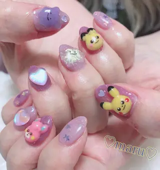 ネイル まるみ ♡のネイルデザイン