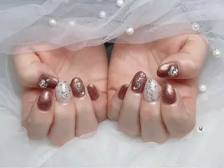 ネイル 【Eclat ｴｸﾗ】nail＆beauty所属・Eclat〔ｴｸﾗ〕 MOEKA𝜗𝜚*のネイルデザイン