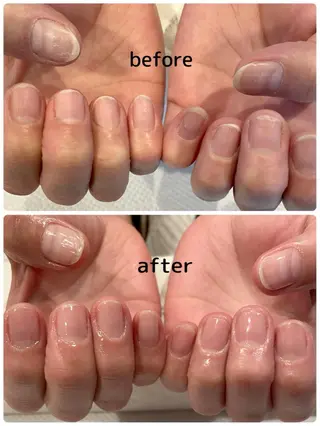 ネイル 甲府市徳行 🧸prunelleのネイルデザイン