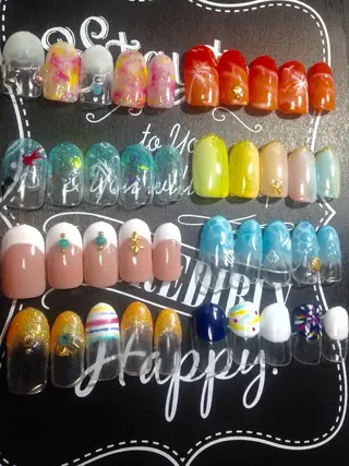 ネイル リラネイル所属・福田 美代子のネイルデザイン