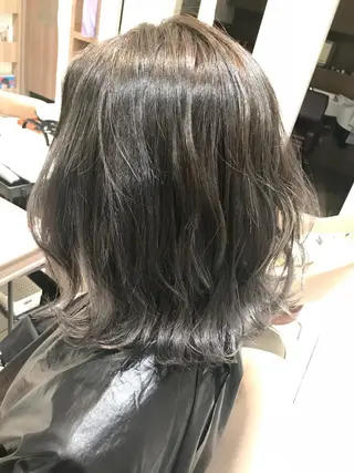 ミディアム カラー はだゆうき @hadadan08のヘアスタイル