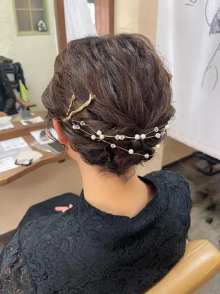 磧本 祐里恵のヘアスタイル