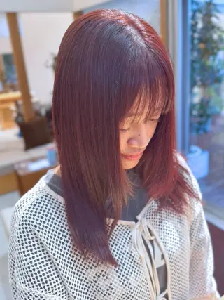 セミロング ippo アカデミーのヘアスタイル