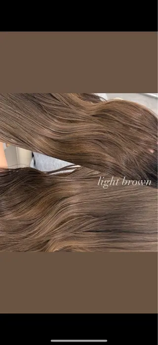 ロング カラー orente  omotesando所属・kato himariのヘアスタイル